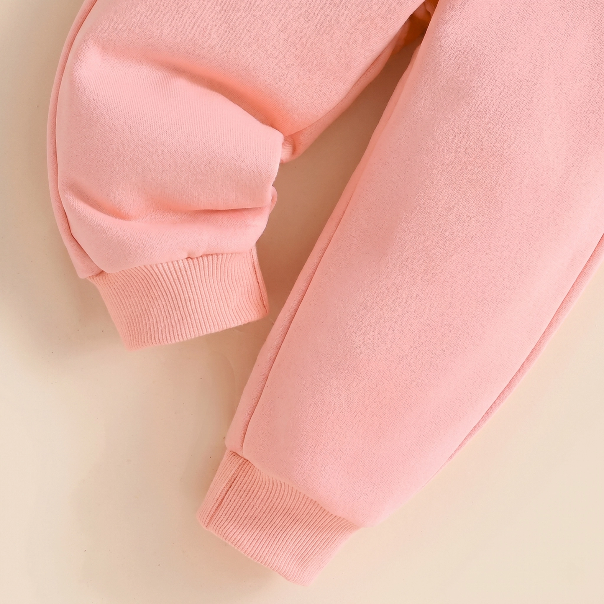 Newborn Printed Fleece Hoodie Set - Image 5